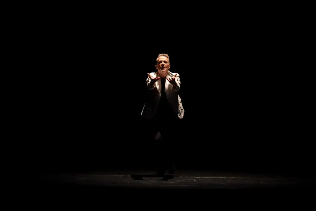 Miguel Barranco en escenario
