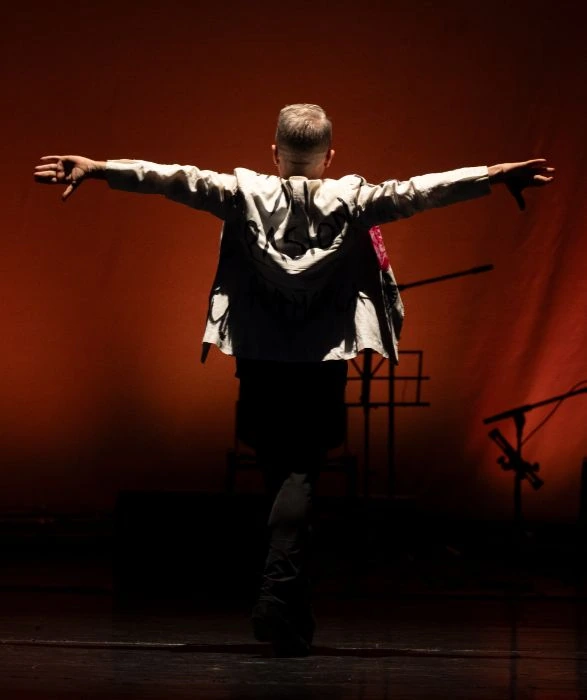 Miguel Barranco en escenario
