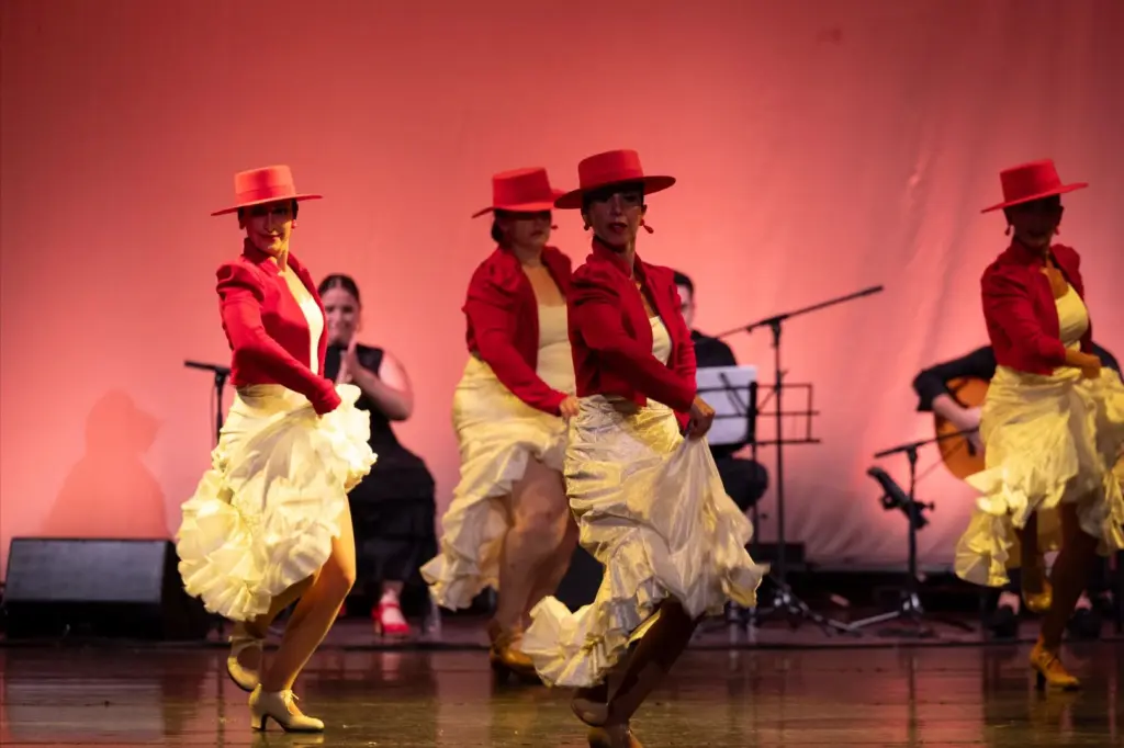 Bailaoras de flamenco
