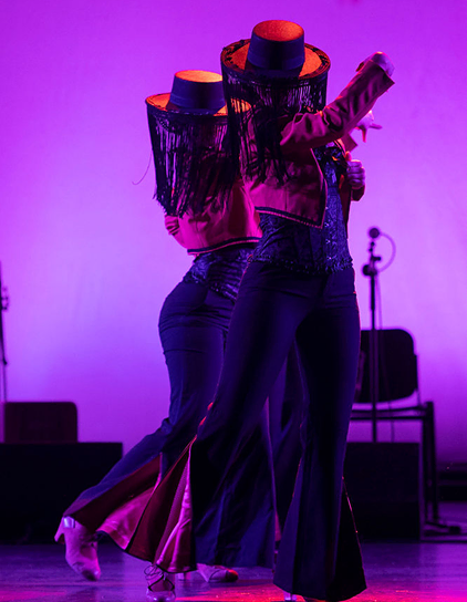 Bailaoras de flamenco