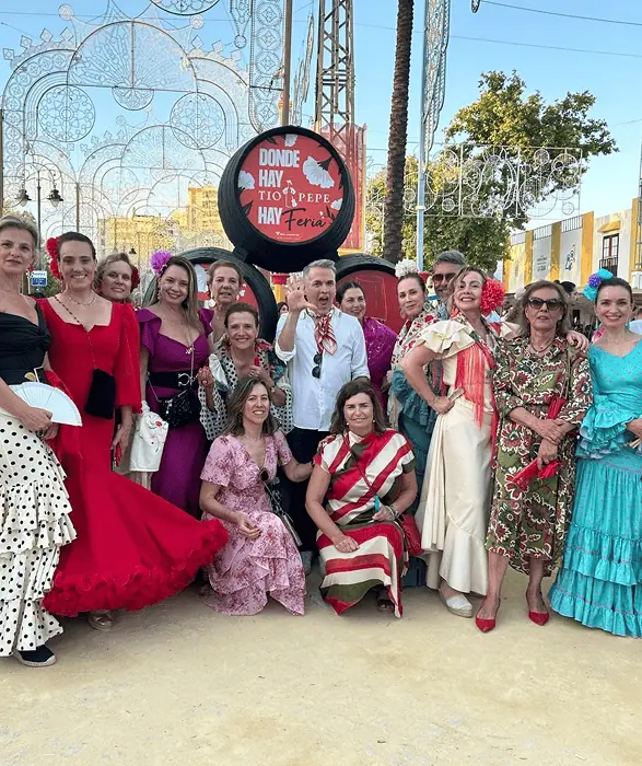 Mujeres en la feria